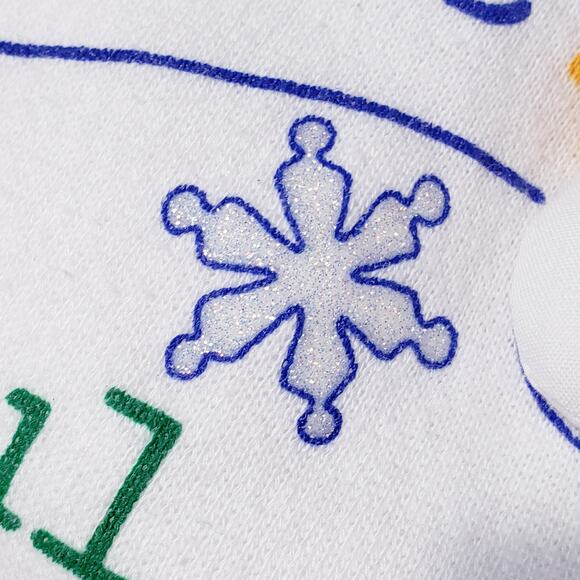 Vtg 90s Frosty the Snowman Crewneck Sweatshirt Christmas Sweater - Picture 6 of 12